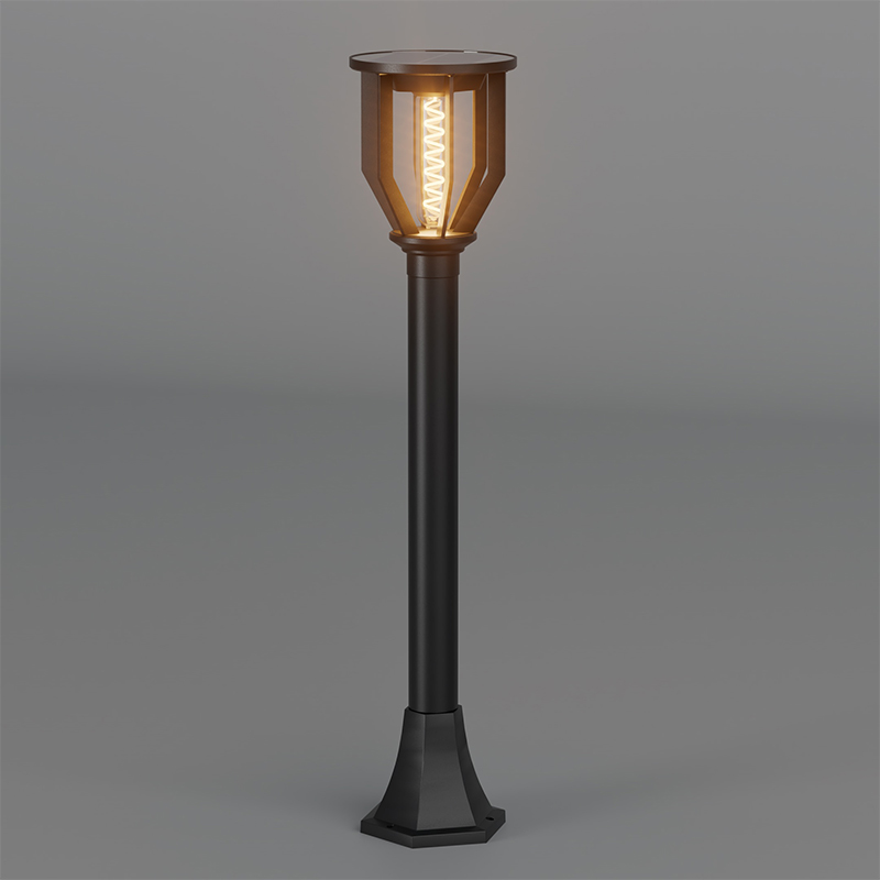 PY-LED GR C04 Round Top Solar Garden Light