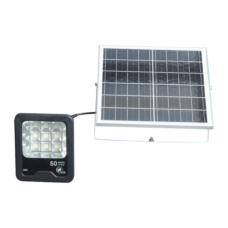 PY-SLFL20-50W Udendørs højeffektiv Solar Flood Light