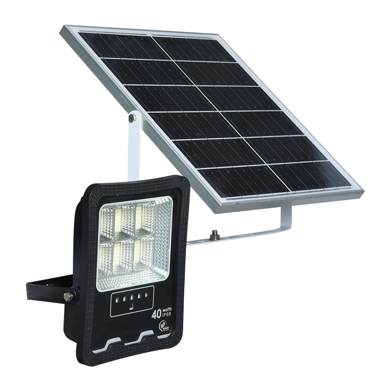 PY-SLFL20-40W Udendørs lavt energiforbrug Solar Flood Light