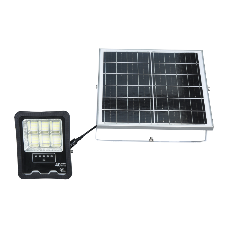PY-SLFL20-40W Udendørs lavt energiforbrug Solar Flood Light