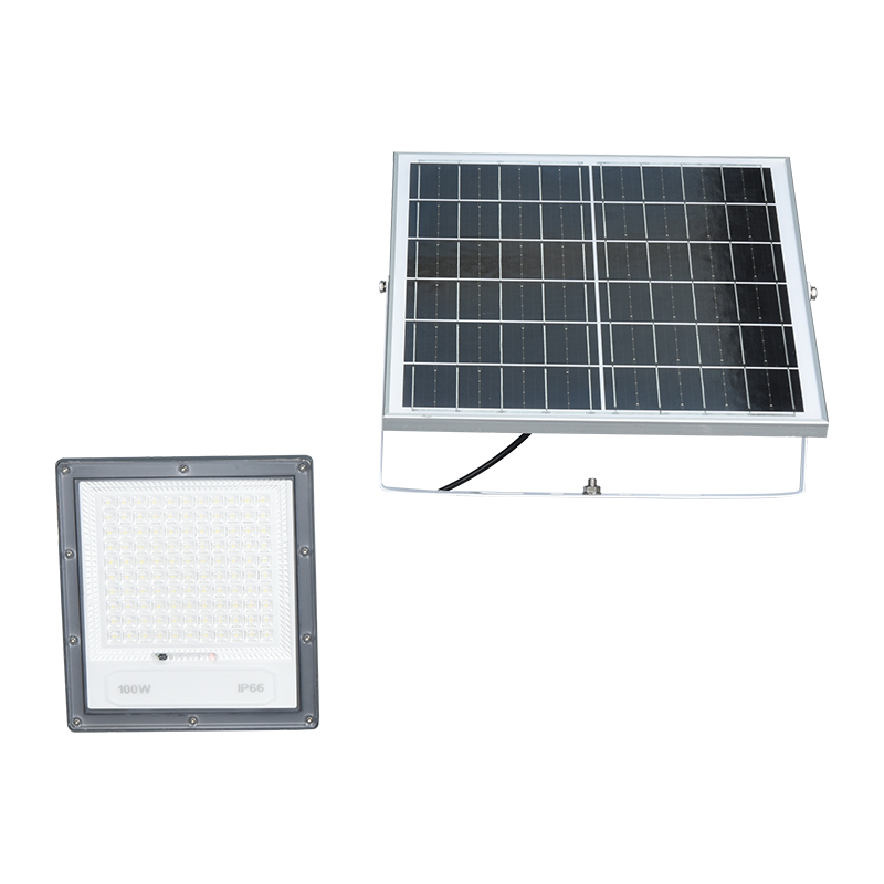 PY-SLFL40-100W Udendørs Miljøvenlig Solar Flood Light