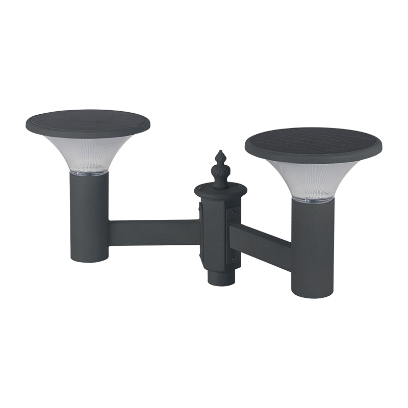 PY-SG018-16W Dobbelt pære Solar Garden Light